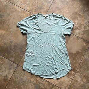 Aritzia Wilfred low scoop neck t shirt